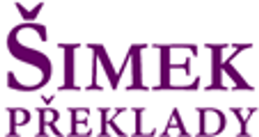 Šimek - Překlady logo