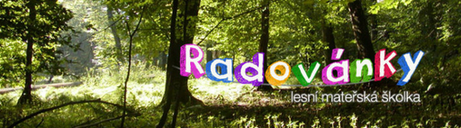 Lesní mateřská školka Radovánky logo