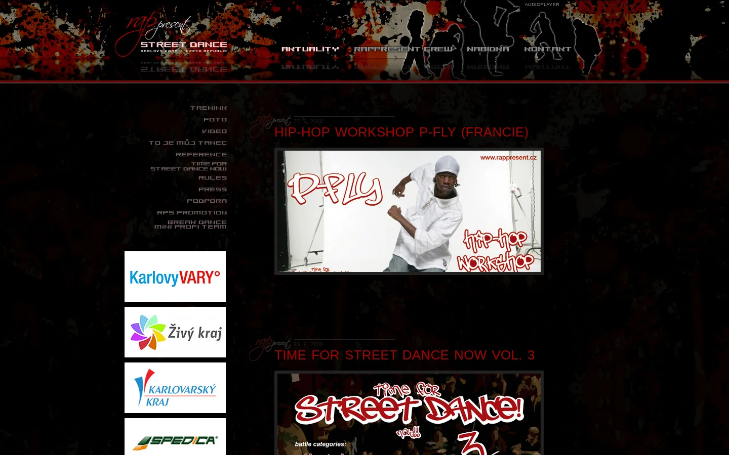 RAPpresent Karlovy Vary website