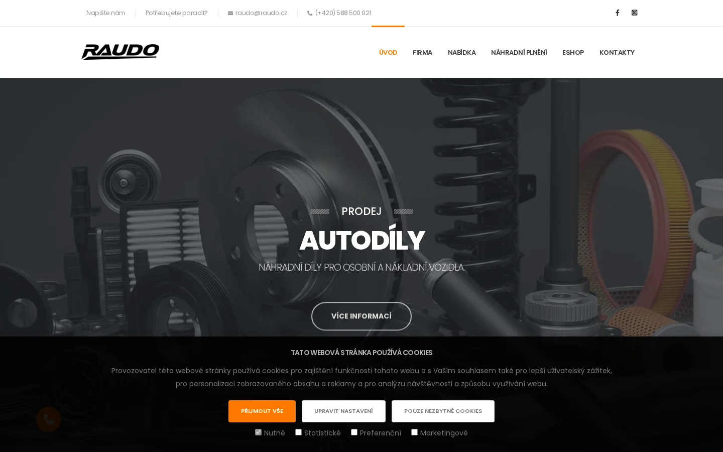 RAUDO website