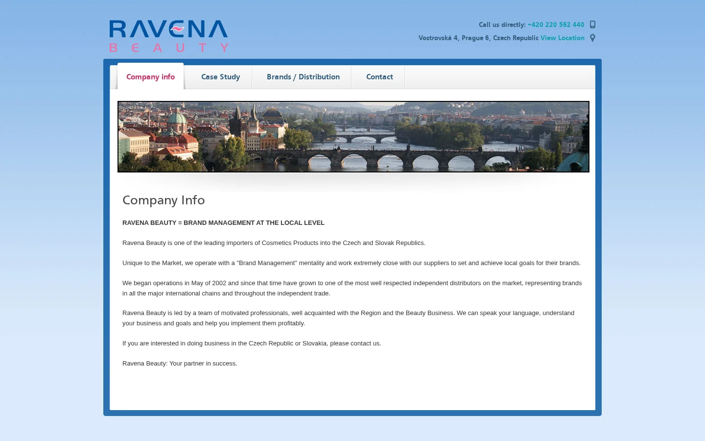 Ravena Beauty website