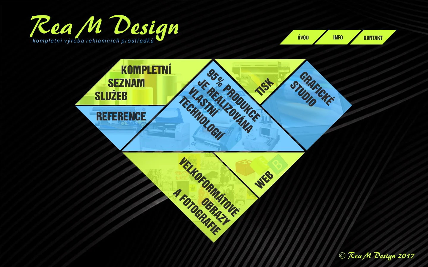 REA M DESIGN - Michal Nekola website