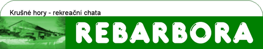 Rekreační chata Rebarbora logo