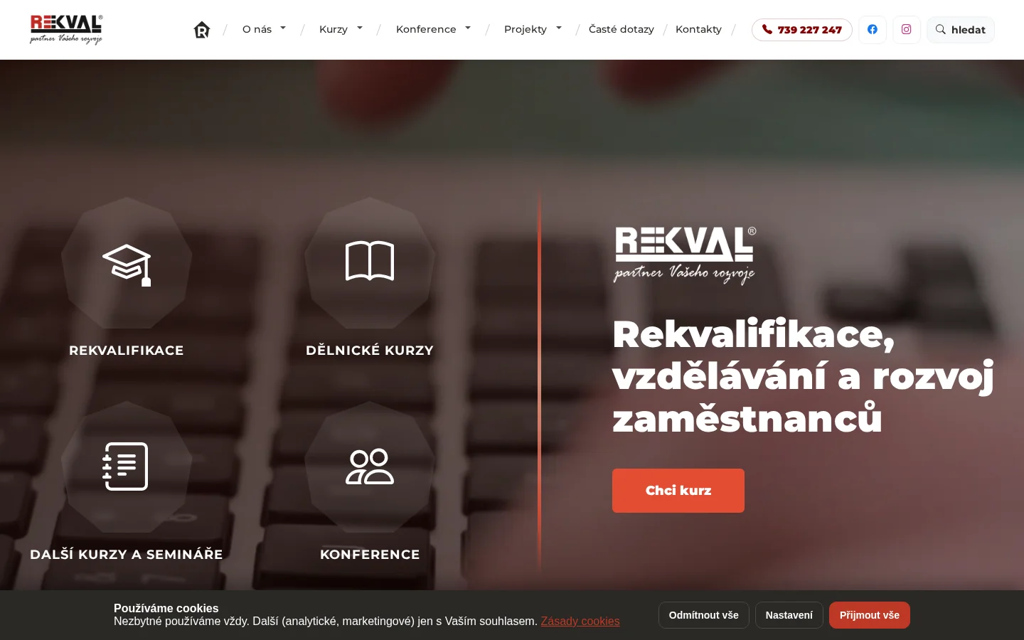 REKVAL, s.r.o. website