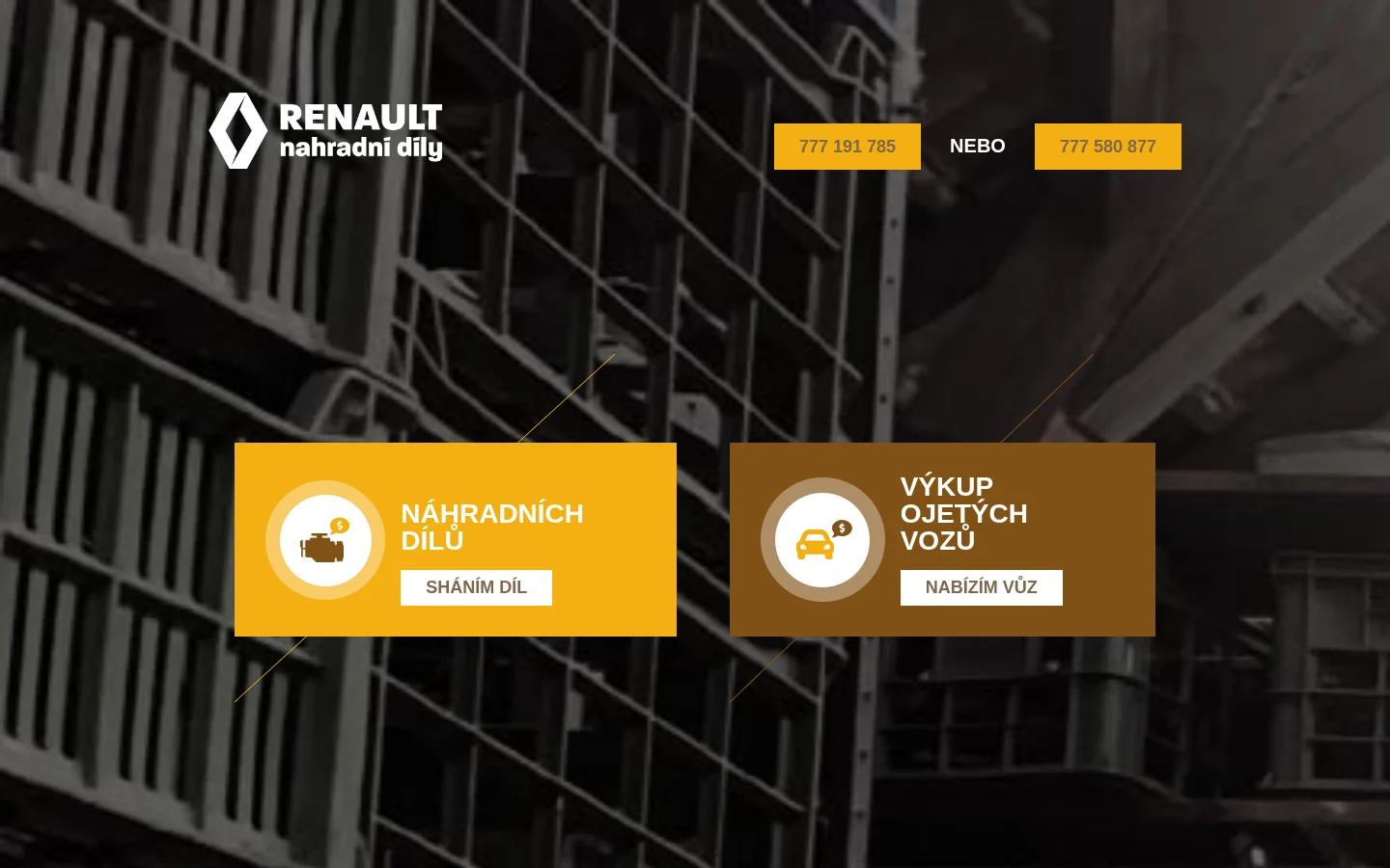 J & J AUTOPRODEJ - Renault website
