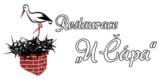 Restaurace U Čápa logo