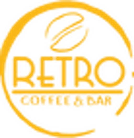 Retro coffee & bar logo