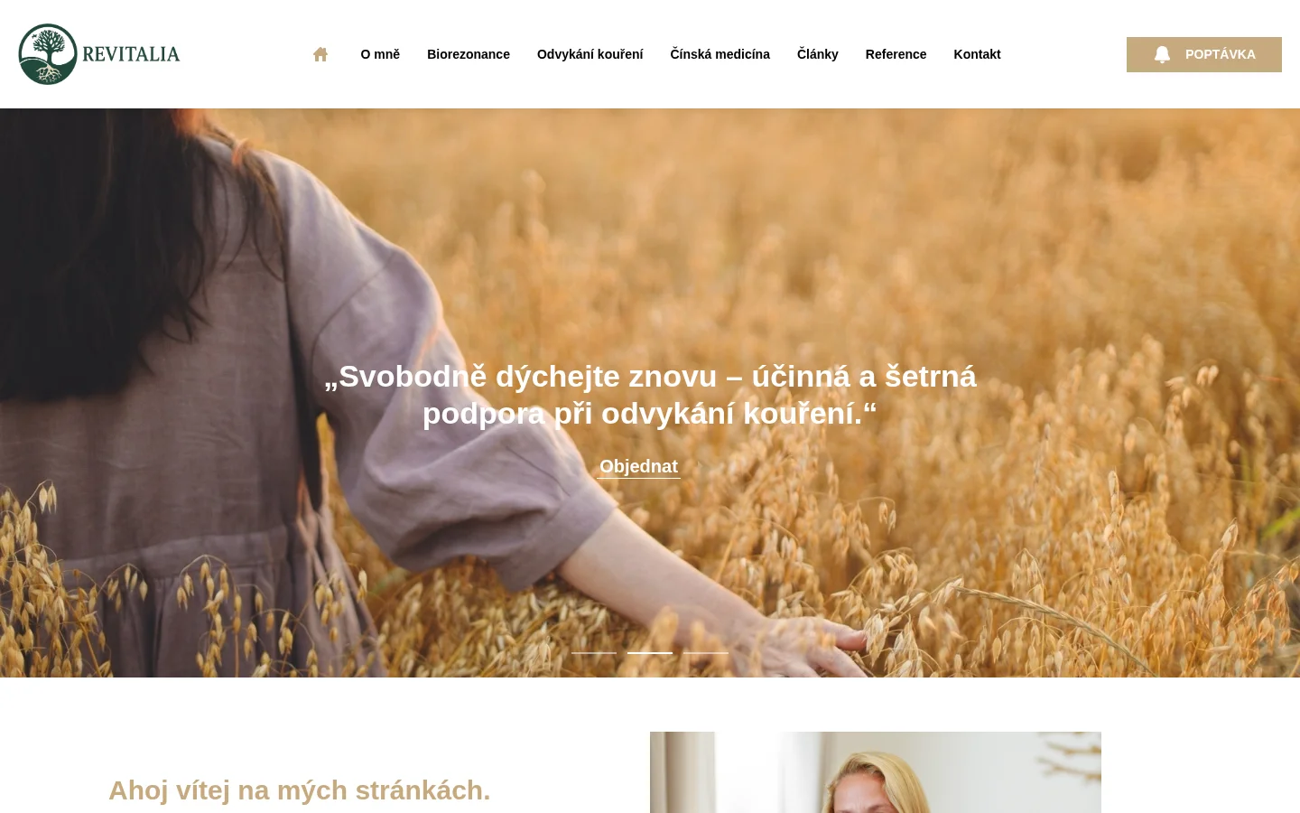Bicom biorezonance - Revitalia website