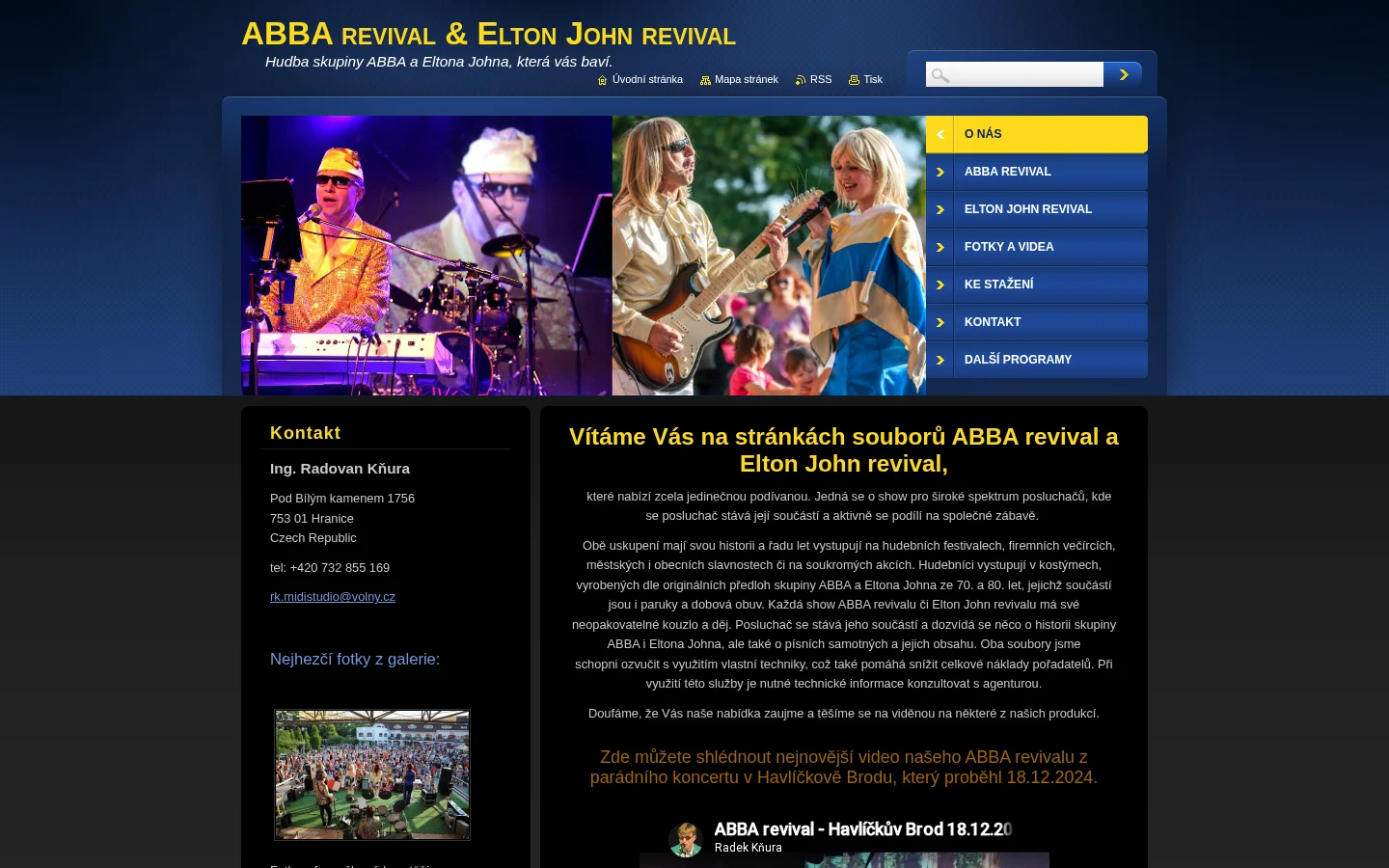 RK agentura – revival website