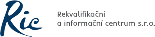 RIC Rekvalifikační a informační centrum logo