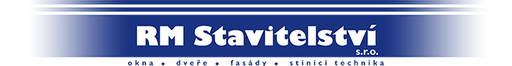 RM Stavitelství, s.r.o. logo