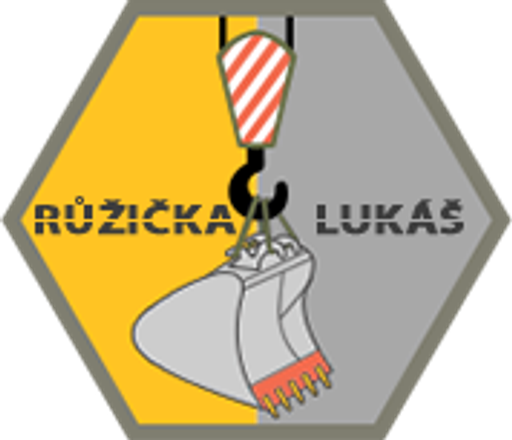 Jeřábnické a zemní práce - Lukáš Růžička logo
