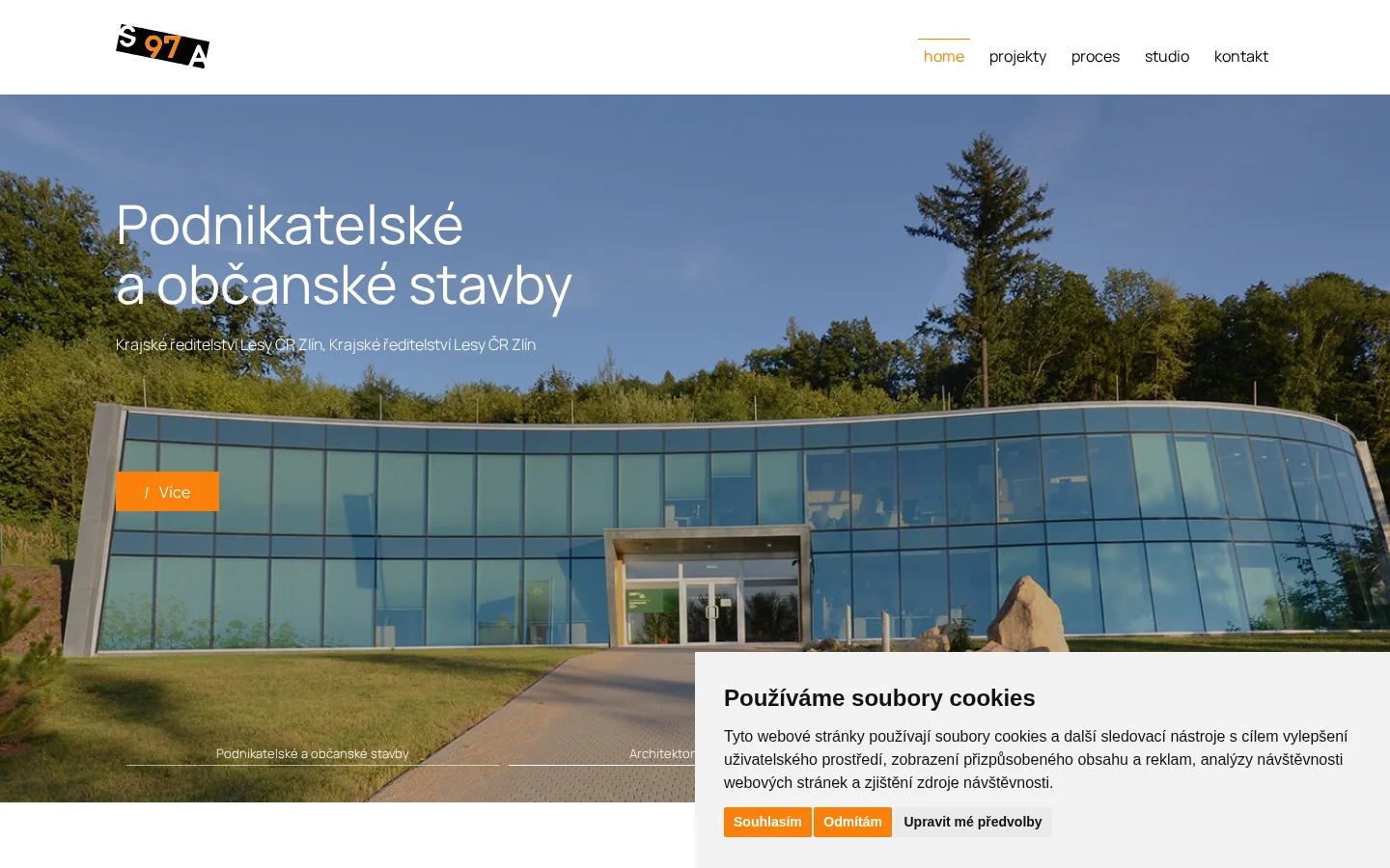 Studio 97A Zlín website