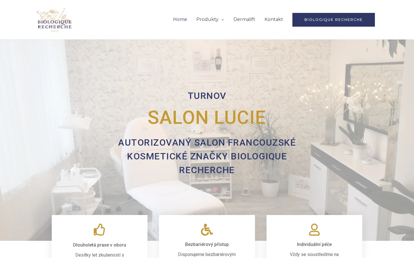 Salón Lucie website