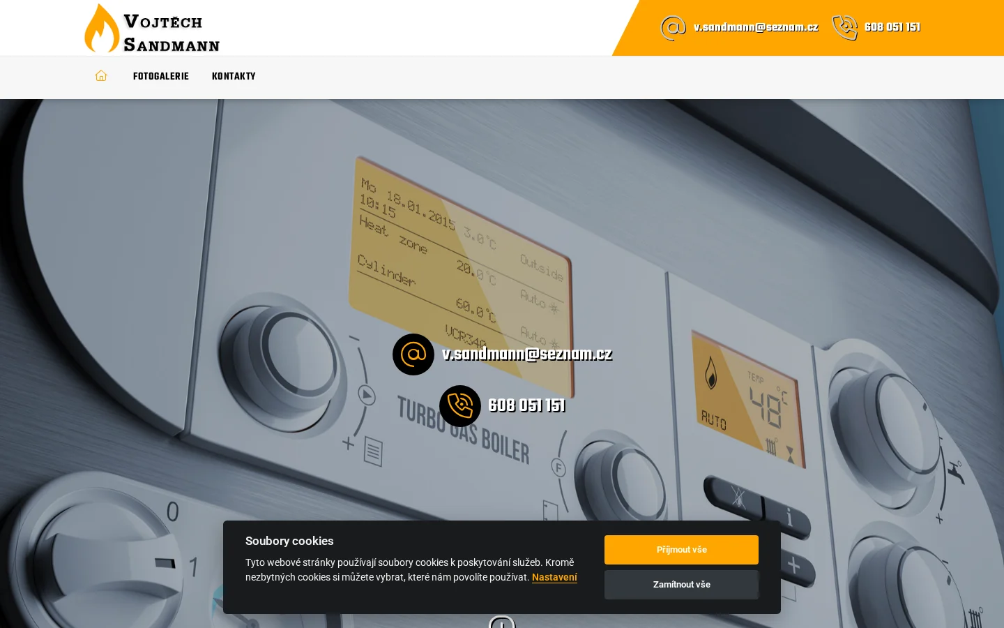 VS Instalatér website
