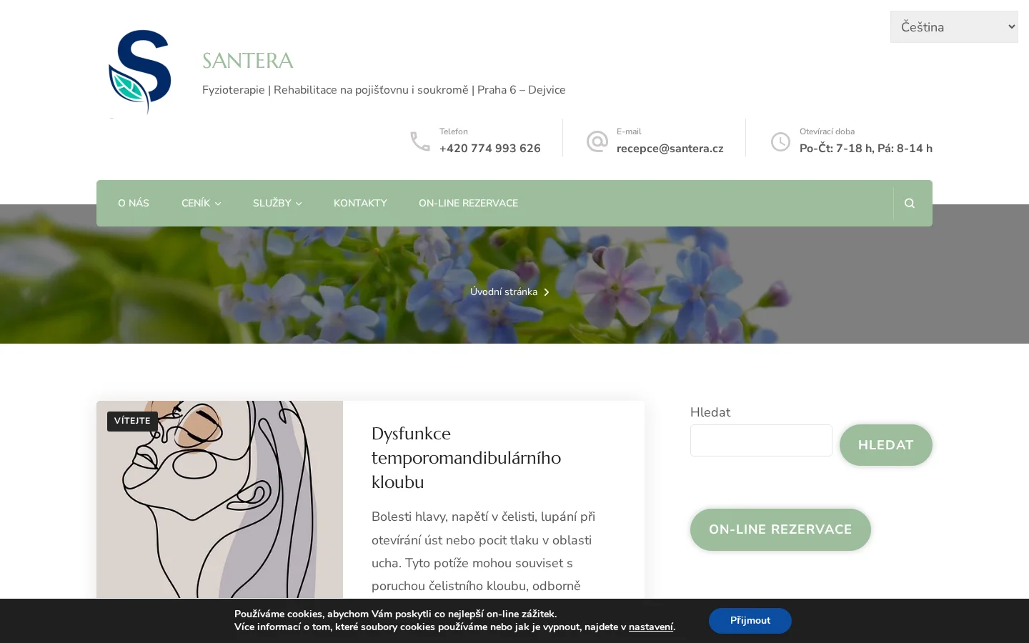 Santera website
