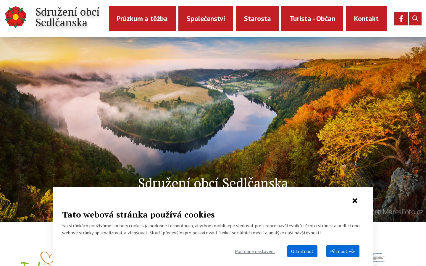 Sdružení obcí Sedlčanska website