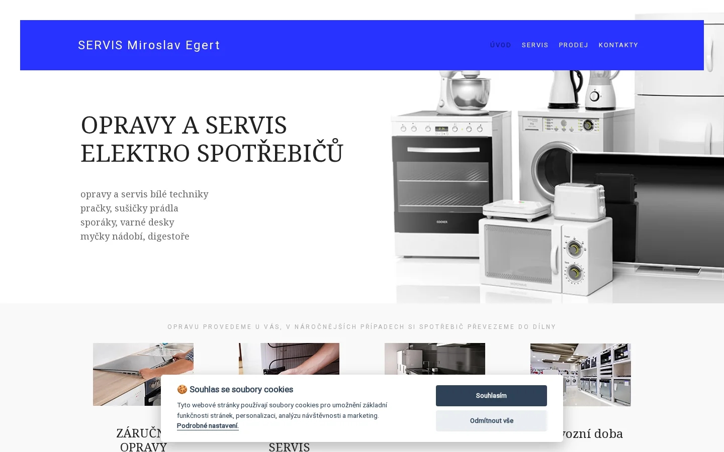 Servis Miroslav Egert website