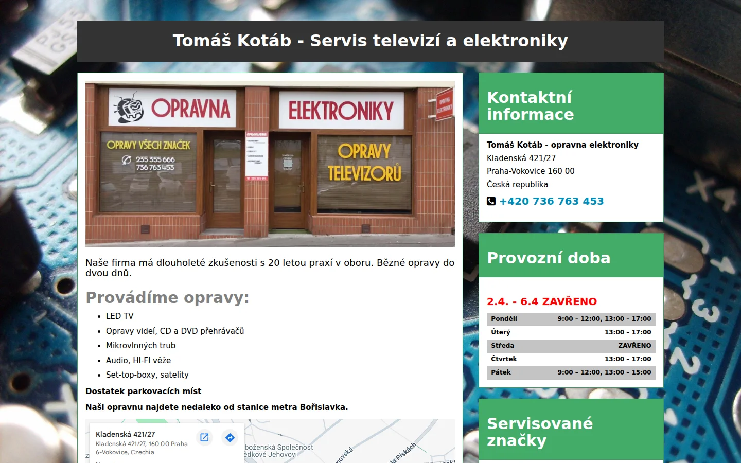 Tomáš Kotáb website