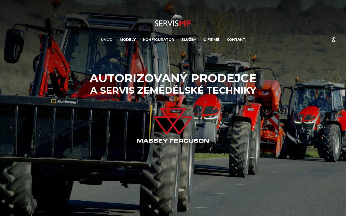 SERVIS MF, s.r.o. website