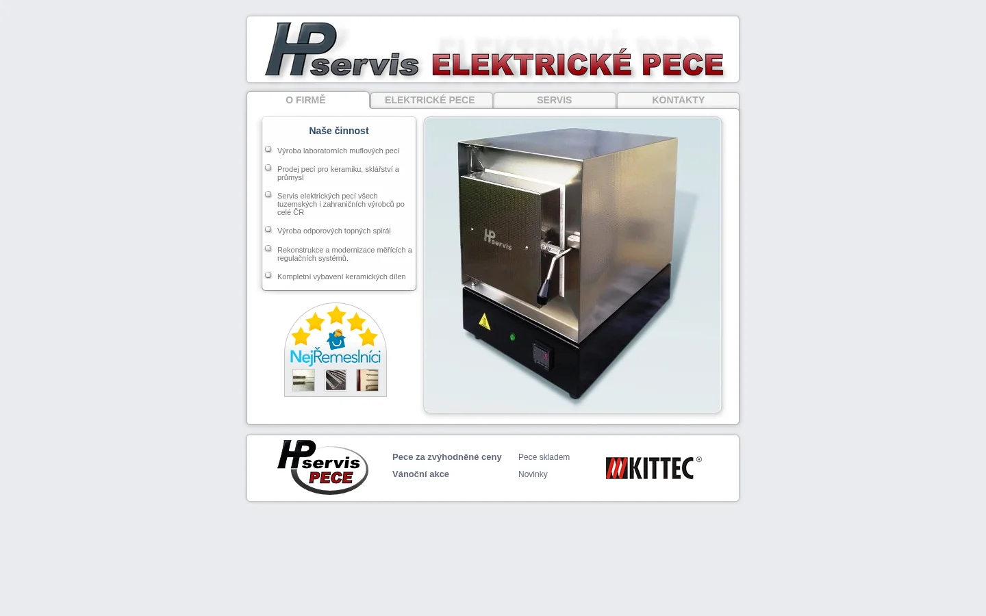 HPservis Pavel Homola website
