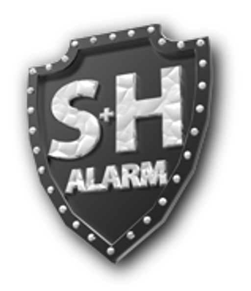 S+H Alarm logo