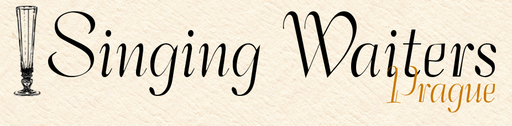 Singing Waiters Prague logo