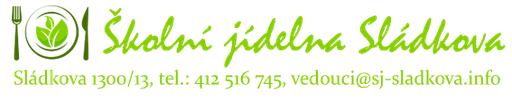 Školní jídelna Sládkova 1300/13 logo