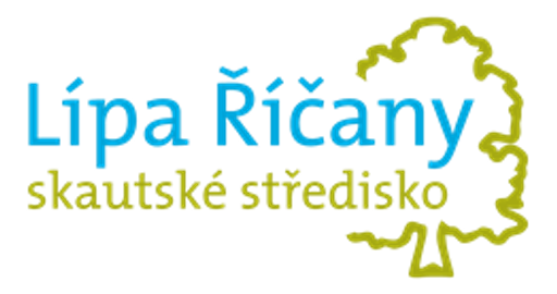 Junák - český skaut, středisko Lípa Říčany - klubovna logo