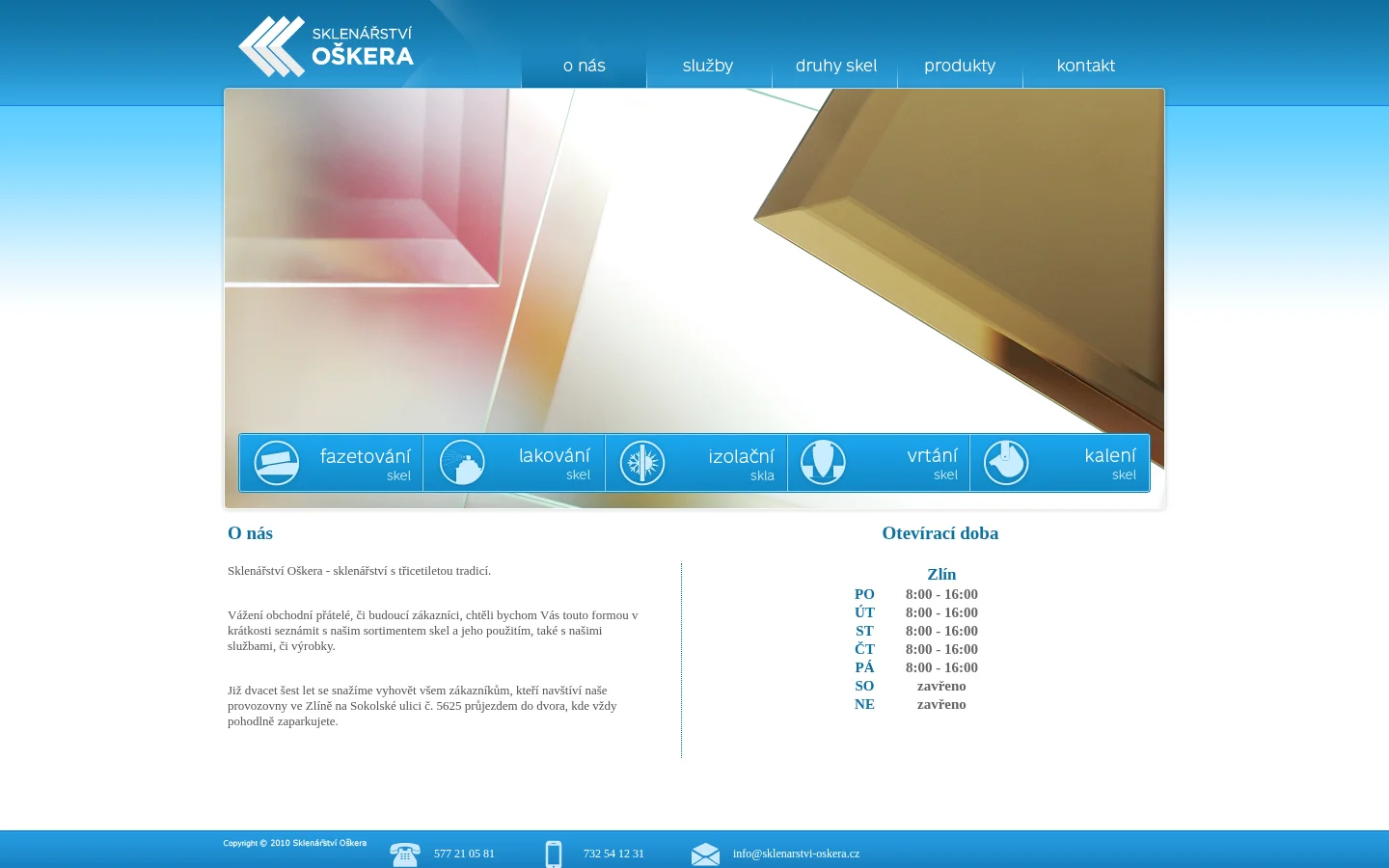 Jaromír Oškera website