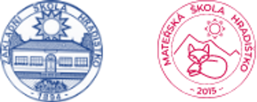Základní škola a Mateřská škola Hradištko logo