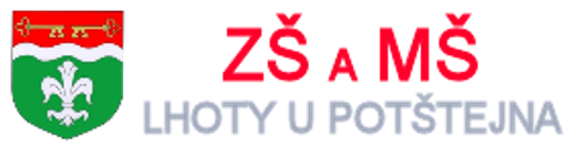 ZŠ a MŠ Lhoty u Potštejna logo