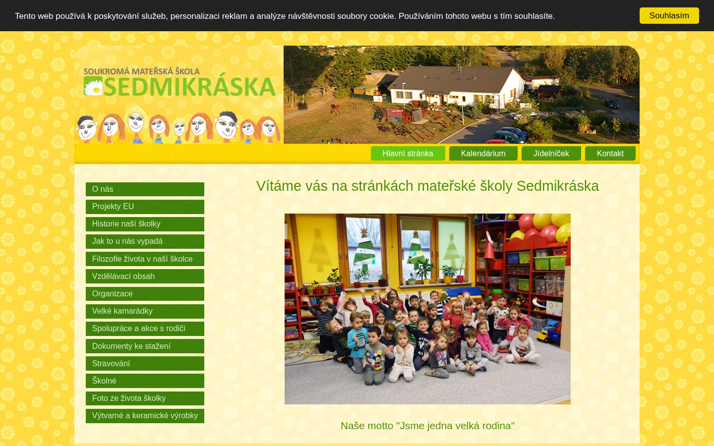 Soukromá mateřská škola SEDMIKRÁSKA website