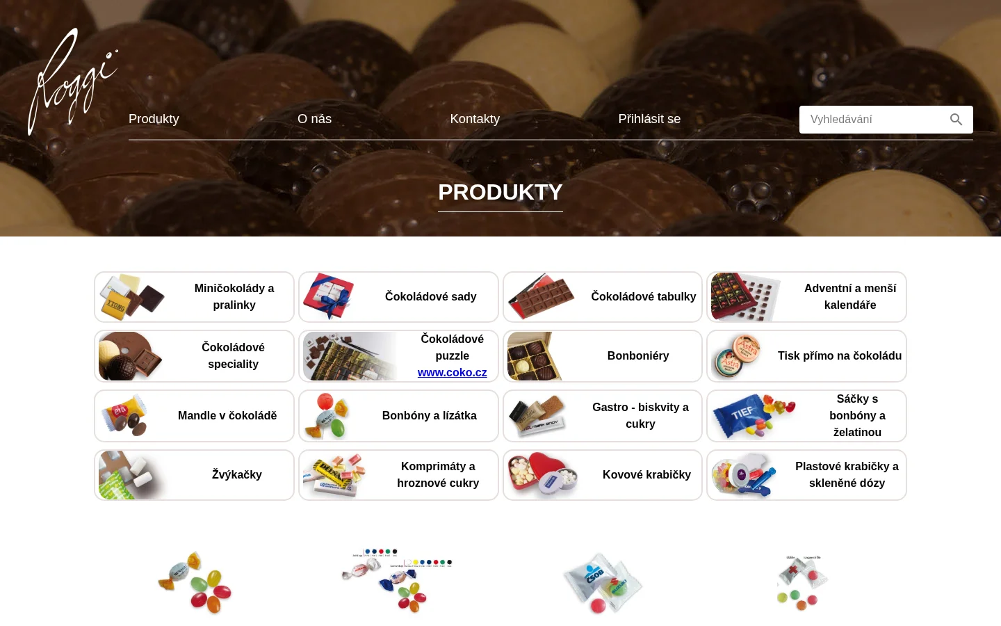 Roggi, s.r.o. website