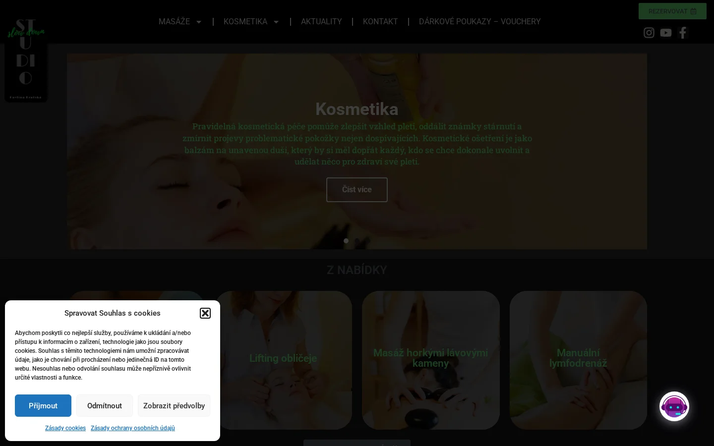 Slow Down Studio - Pavlína Krutská website