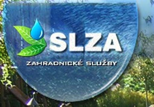 Slza - zahradnické služby logo