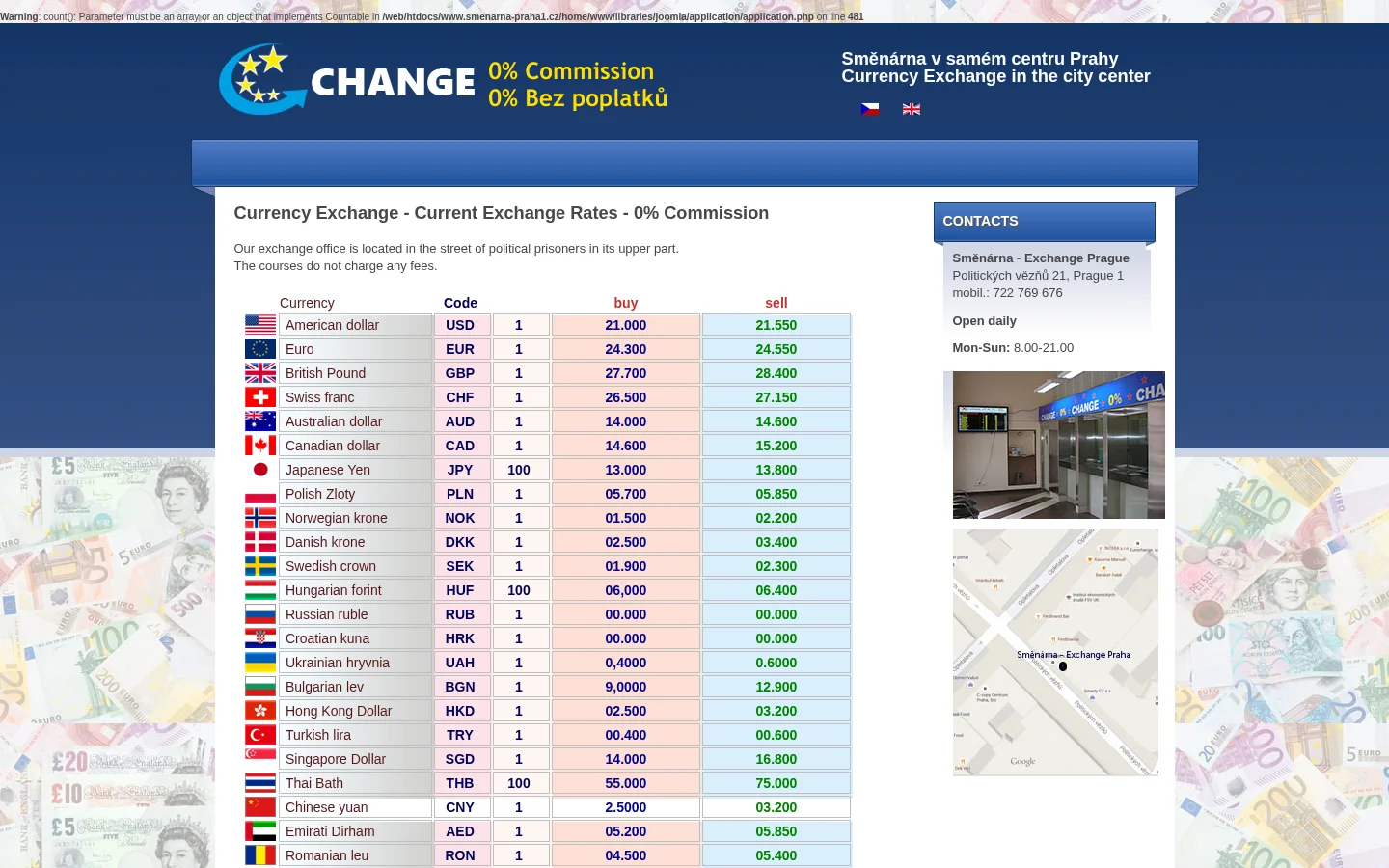 SUMAR EXCHANGE, s.r.o. website