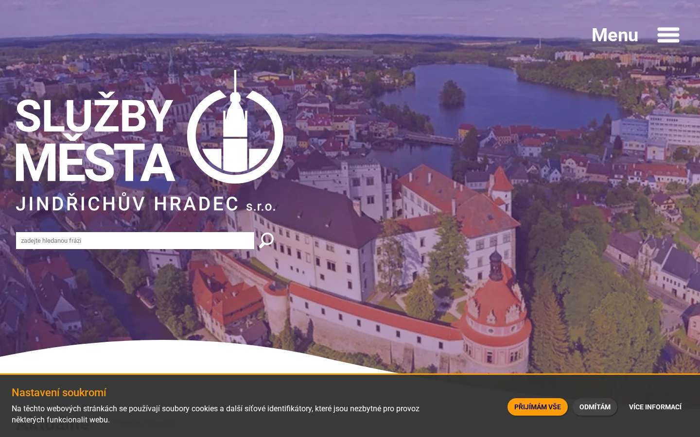 Služby města Jindřichův Hradec, s.r.o. website
