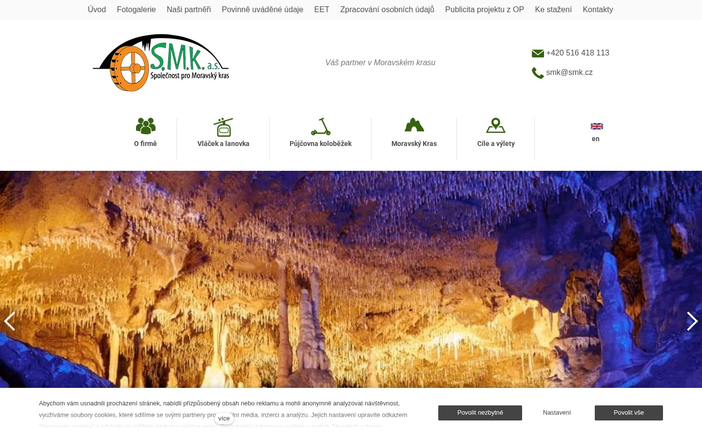 S.M.K., a.s. website
