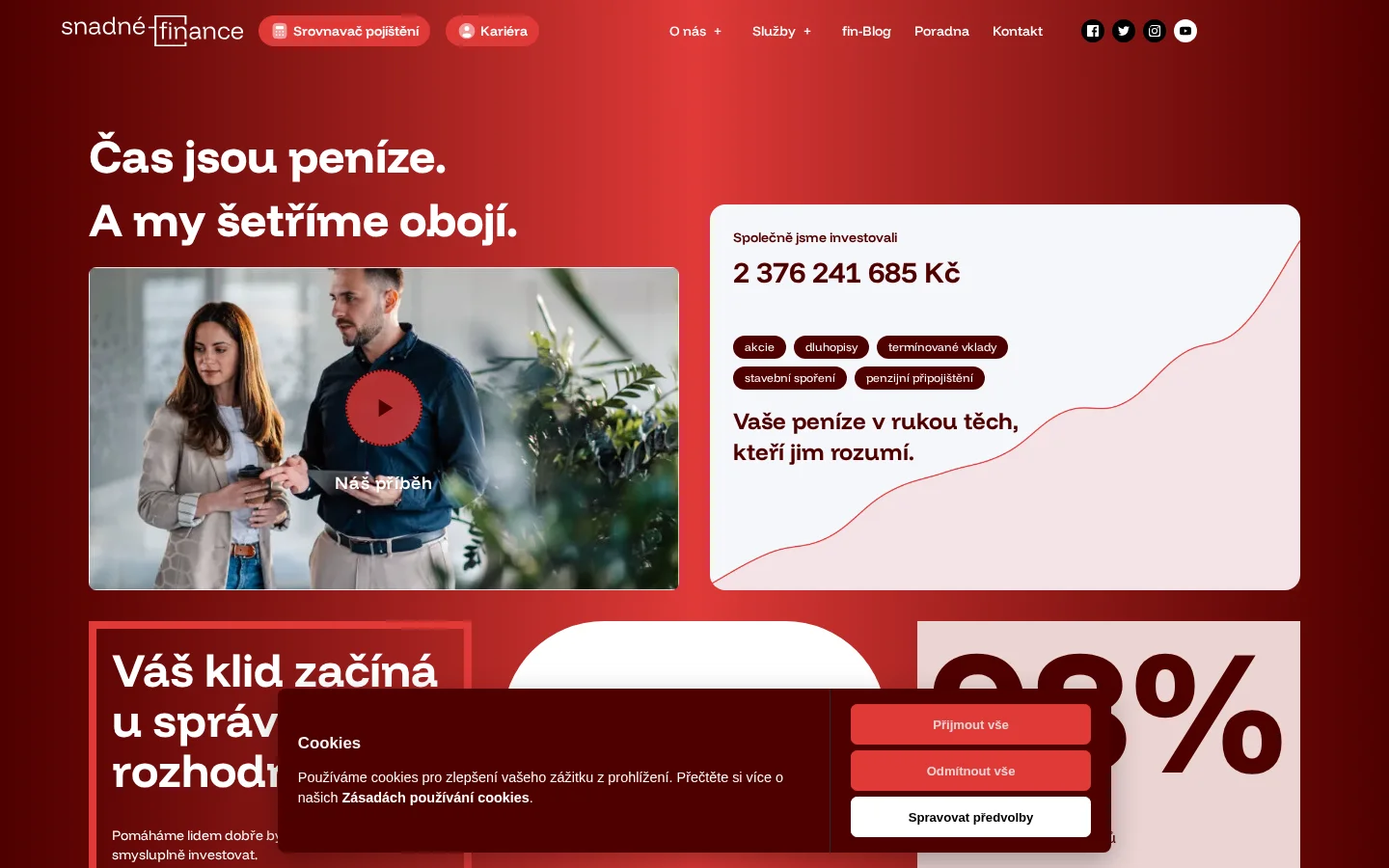 Kamil Švec - finanční poradce website