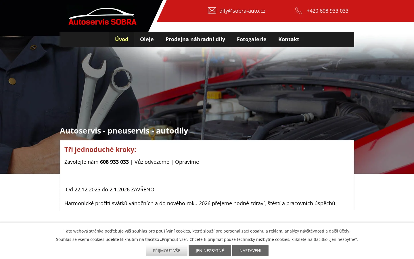 SOBRA - AUTO website