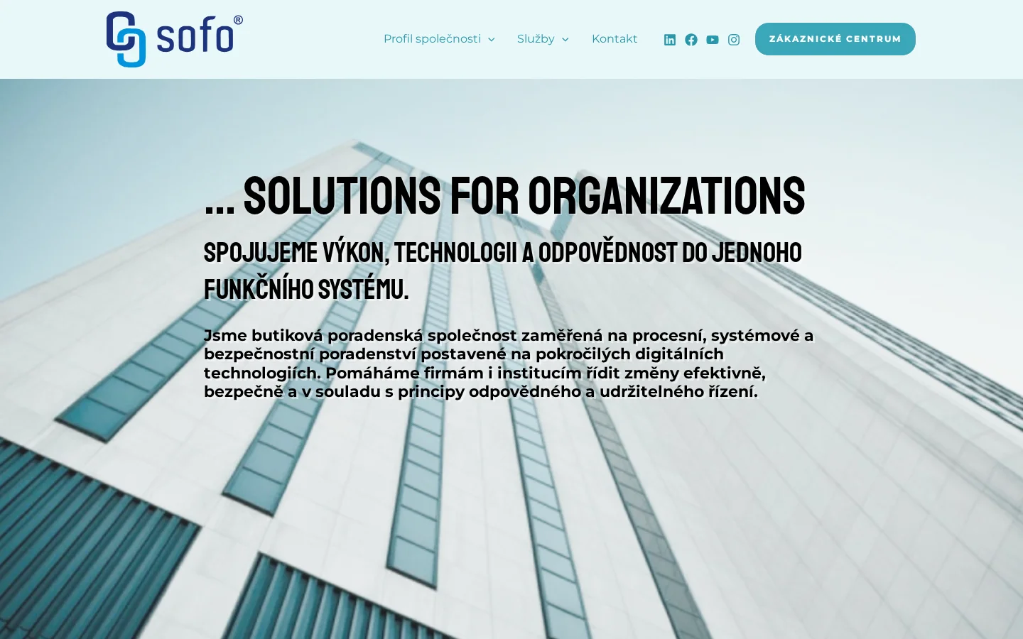 SOFO Group, a.s. website