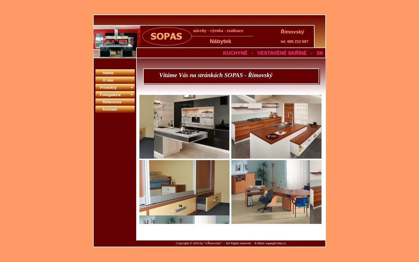 Sopas Římovský website
