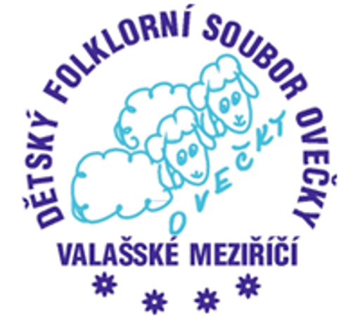Dětský folklorní soubor Ovečky, zapsaný spolek logo