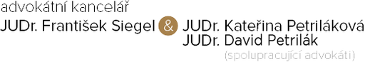 JUDr. Kateřina Petriláková, advokát logo
