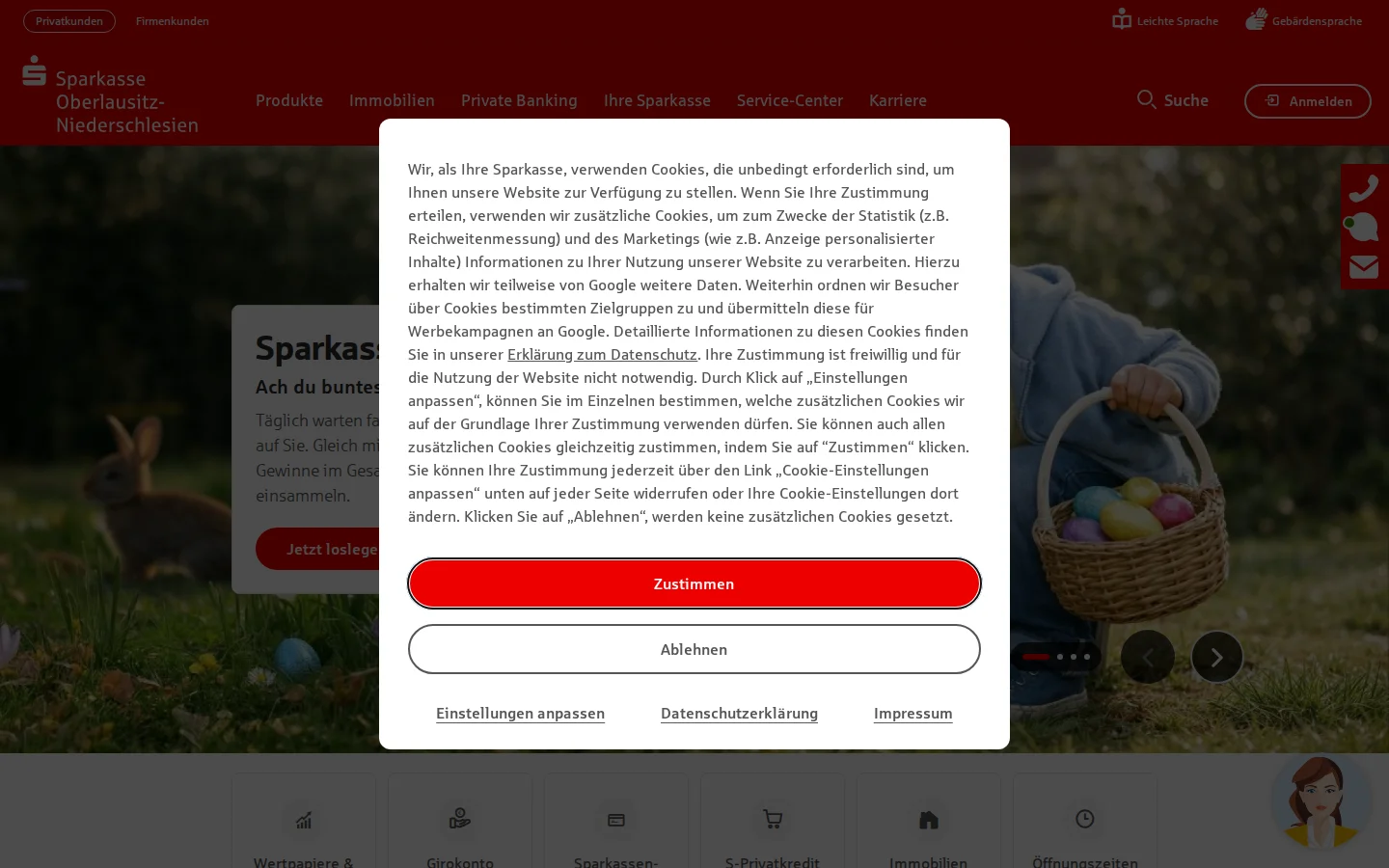Sparkasse Oberlausitz-Niederschlesien website