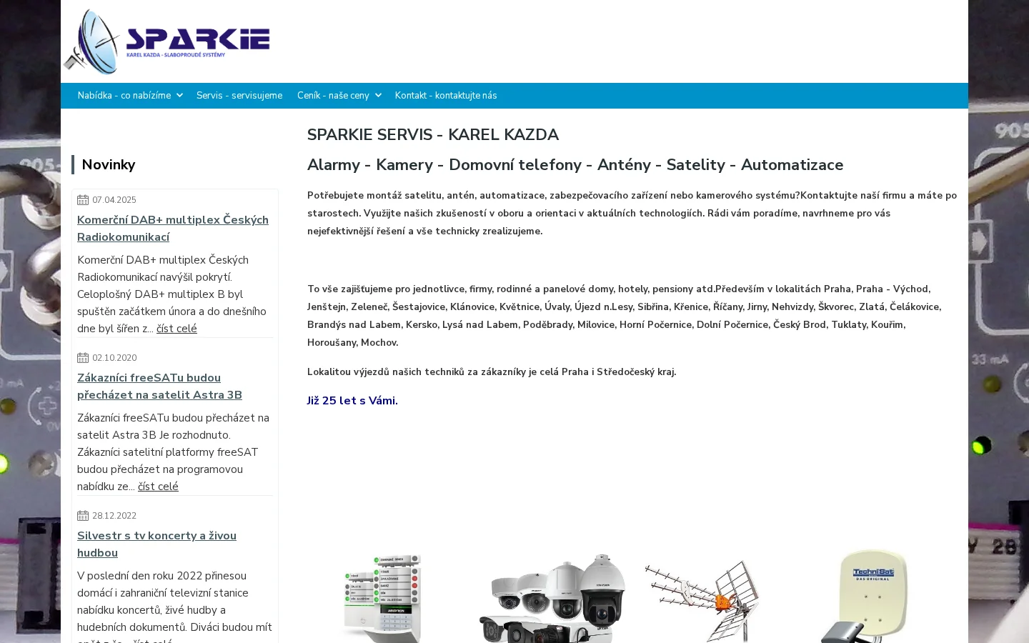 Sparkie - Karel Kazda website