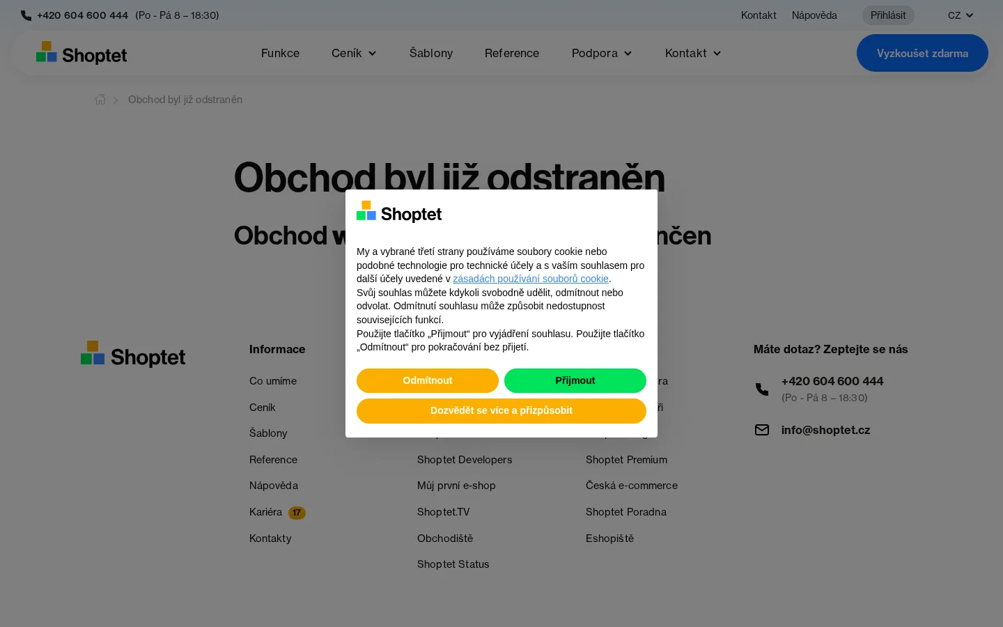 Spasapleti.cz website