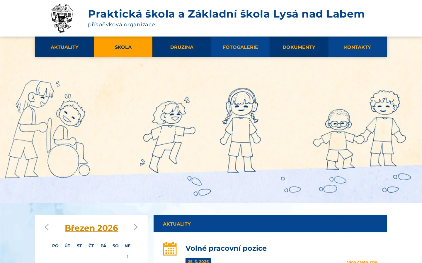 Praktická škola a Základní škola Lysá nad Labem website