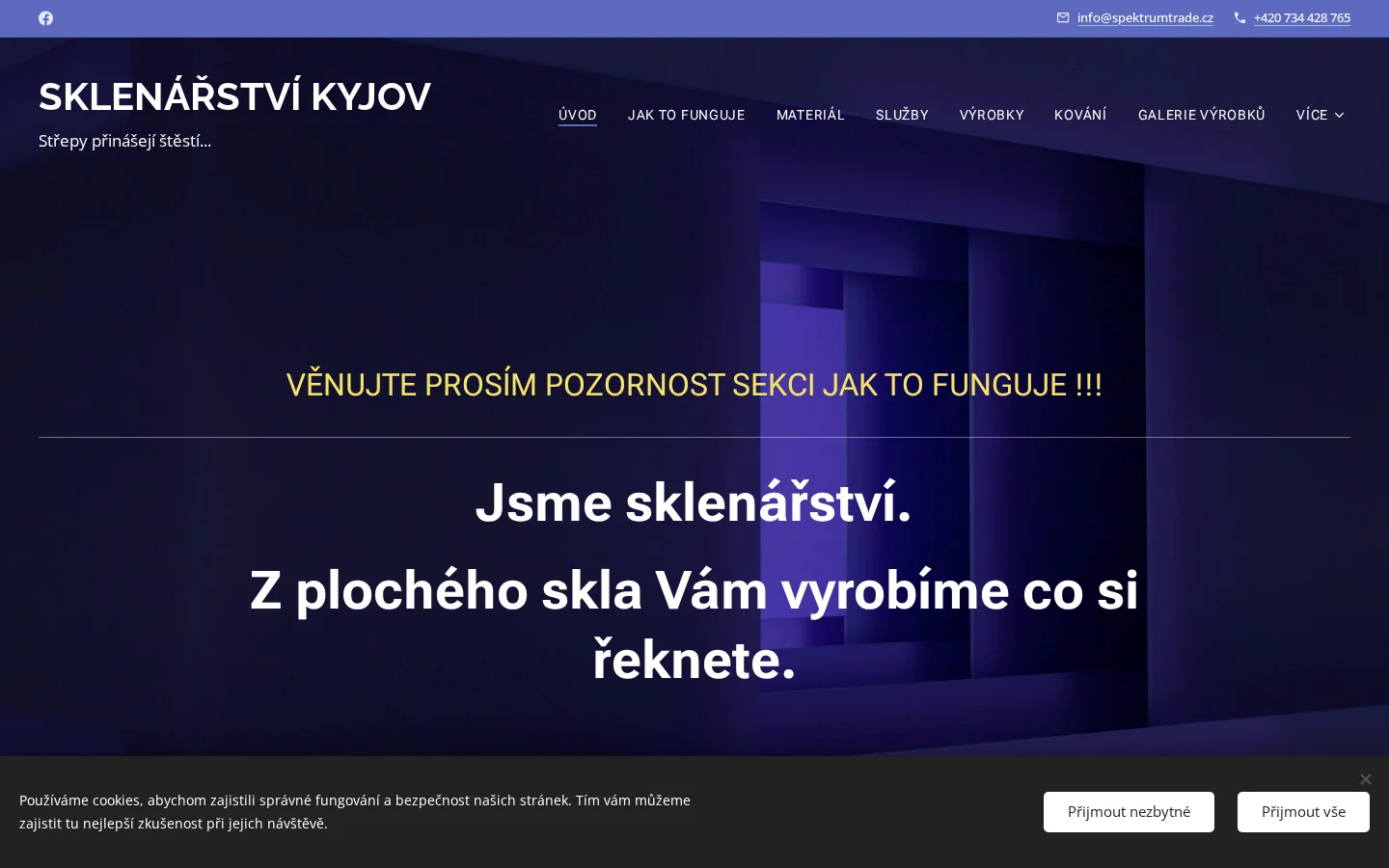 SPEKTRUM TRADE, s.r.o. website